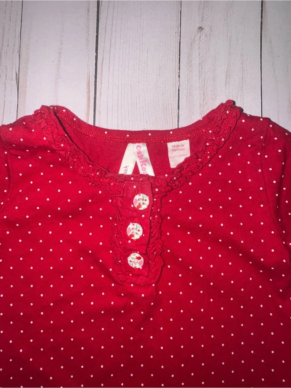 OshKosh B’gosh onesie
